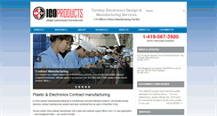 Desktop Screenshot of icoproducts.com